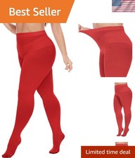 Comfortable and Stylish Plus Size Tights in Opaque Soft Microfiber 3XL-4XL 