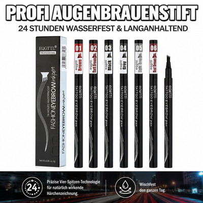 Wasserfest langanhaltend Vier Gabeln Eye Brow Stift Pen Microblading Augenbrauen