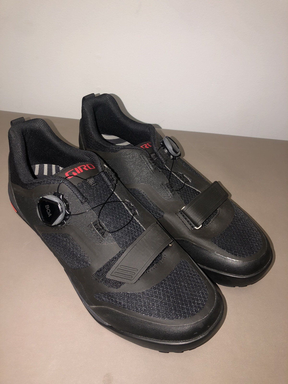 New Giro Ventana Men's Mountain Cycling Shoes, Black/Dark Shadow 46 US 12 Bike