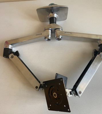 Ergotron Dual Adjustable Side By Side Monitor Arm