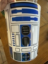 Star Wars R2-d2 Trash Can Waste Bin – Official Lucasfilm – Blue/white