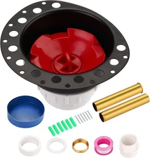 Freestanding Tub Drain Rough-in Kit, Bathtub Drain Kit with PVC Plastic Adapter
