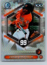 2026 Bowman Enrique Bradfield Jr. Top 100 Refractor