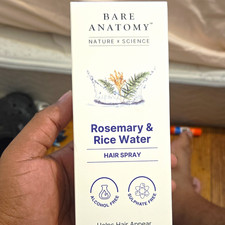 Bare Anatomy Rosemary & Rice Water Hairspray ...