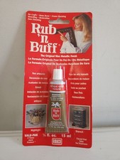 NEW Old Stock AMACO Rub 'n Buff Wax Metallic Finish Antique Gold - .5 fl oz