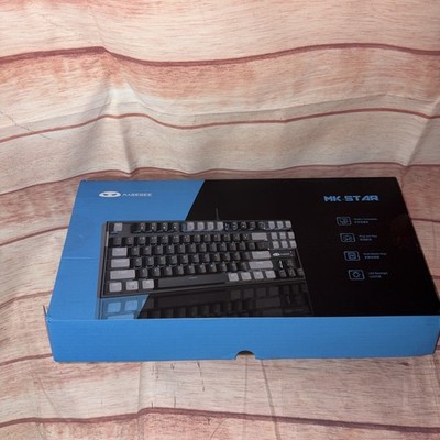 NEW Magegee Mk Star 75 Mechanical Keyboard Red and Gray Switches