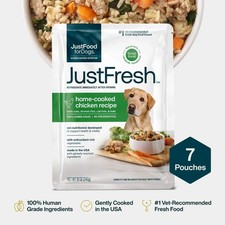 JustFresh Home-Cooked Chicken (12 oz 7 Pack) 100% Genuine 6.86 per gallon