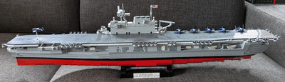 Cobi 4815 USS Enterprise CV-6 Flugzeugträger mit Anleitung