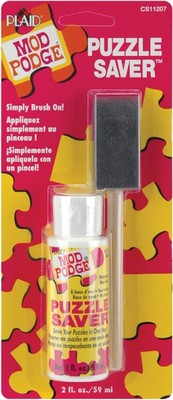 Plaid Mod Podge Puzzle Saver mit Schaumstoffbürste - 2 Unzen CS11207