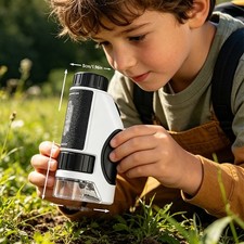 Kids Scientist 50X-300X Handheld Microscope P...