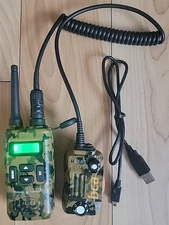 Backcountry Access BCA BC Link Power Output Radio Camo & USB Cable TESTED READ