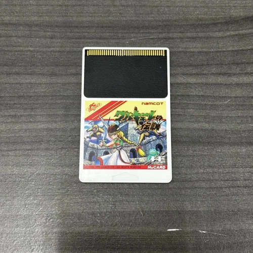 The Legend of Valkyrie Valkerie no Densetsu PC Engine Hucard Only Tested