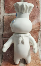 VTG 1971 Pillsbury Doughboy Swivel Head 7" soft Vinyl Doll Toy Figure