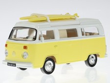 VW Volkswagen T2b Camper Van Bus yellow diecast model car 841101 Norev 1:43