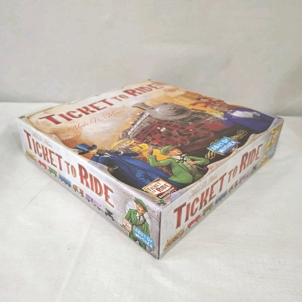 Ticket To Ride Board Game Days of Wonder Alan Moon Train Adventure 2019 Complete - Image 3 of 4