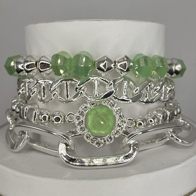 Bomb Party Spring Stack 2025 - Creating Pure Envy ST46078 - Silver Plating