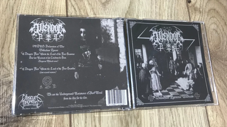 Wendol "Wallachian Tyrannic" CD (Black Metal,Sargeist,Satanic Warmaster,Vothana) - Bild 4 von 4