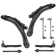 2 Querlenker 2 Koppelstange 2 Spurstange Vorderachse für Renault Megane II vorn