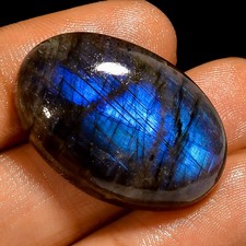 100 Natural Labradorite Oval Shape Cabochon Loose Gemstone 40 Ct 29X19X8 mm