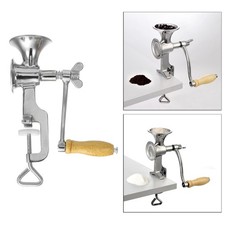 Molino de grano de manivela pinza de mesa molinillo de grano para nuez maíz trigo hogar