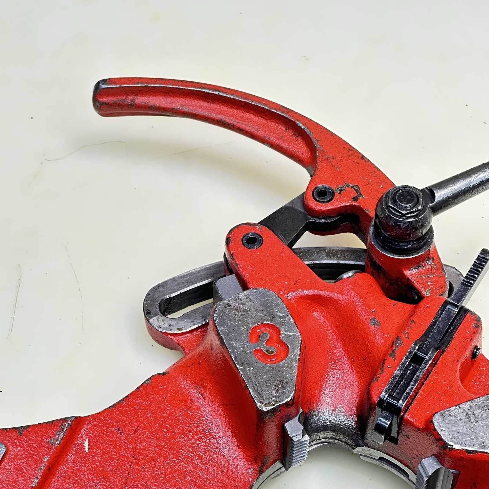 Ridgid 711 Pipe Threader Threading Die Head for 1224 1”- 2” Cap. Nice #7