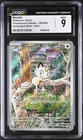Meowth *CGC 9* Illustration Rare *Phantasmal Flames* #106 * Pokemon