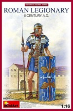 1/16 Miniart Roman Legionary Ii Century A.D. Plastic Model Kit