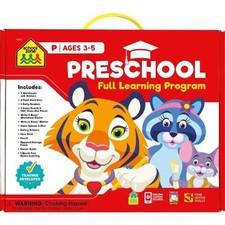 School Zone Preschool Full Learning Program by School Zone Paperback Book