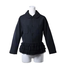Comme des Garcons Round-neck Wool Gabardine Jacket SS 2006 M