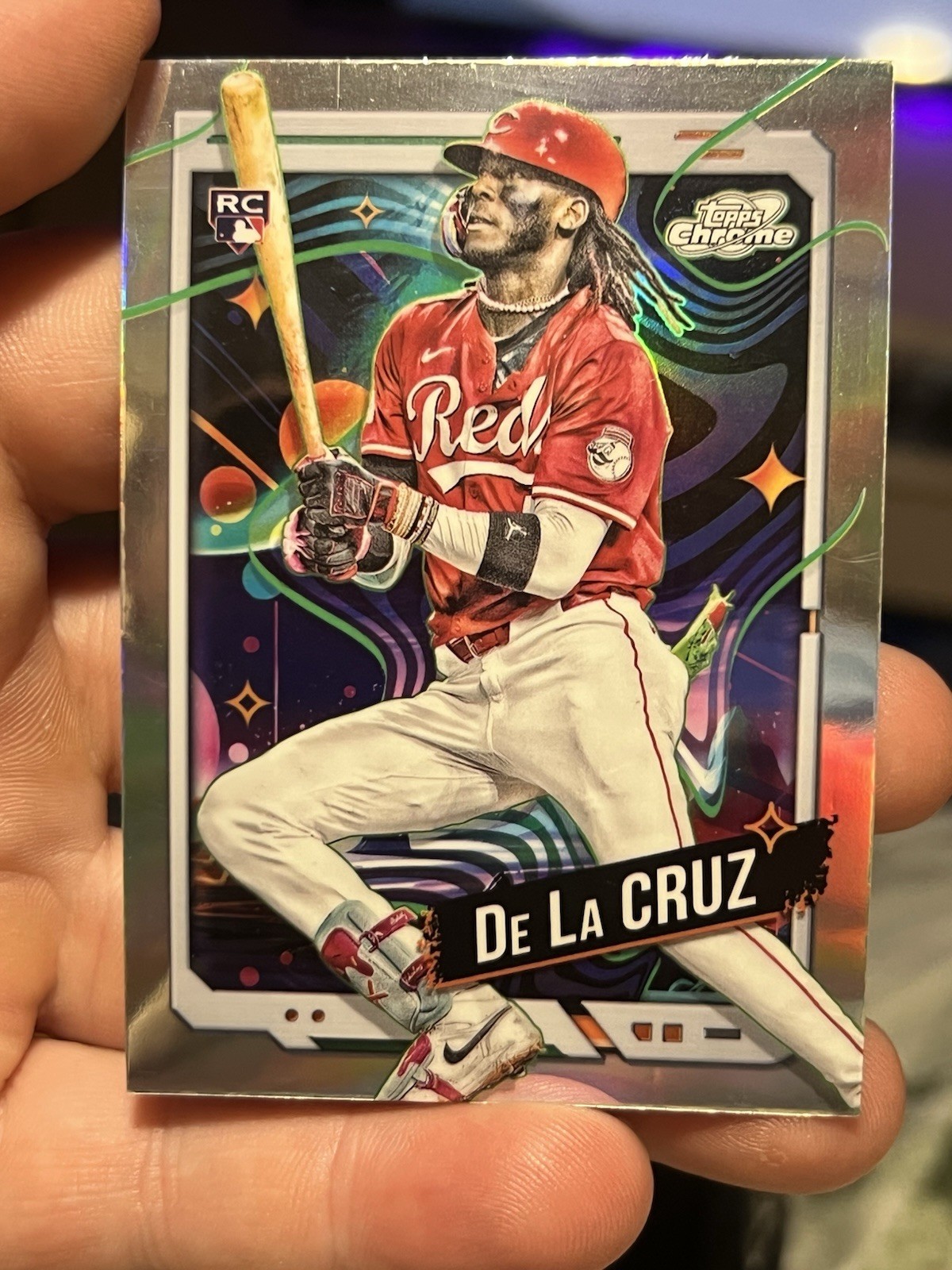 2024 Topps Cosmic Chrome - Elly De La Cruz #44 Refractor (RC)