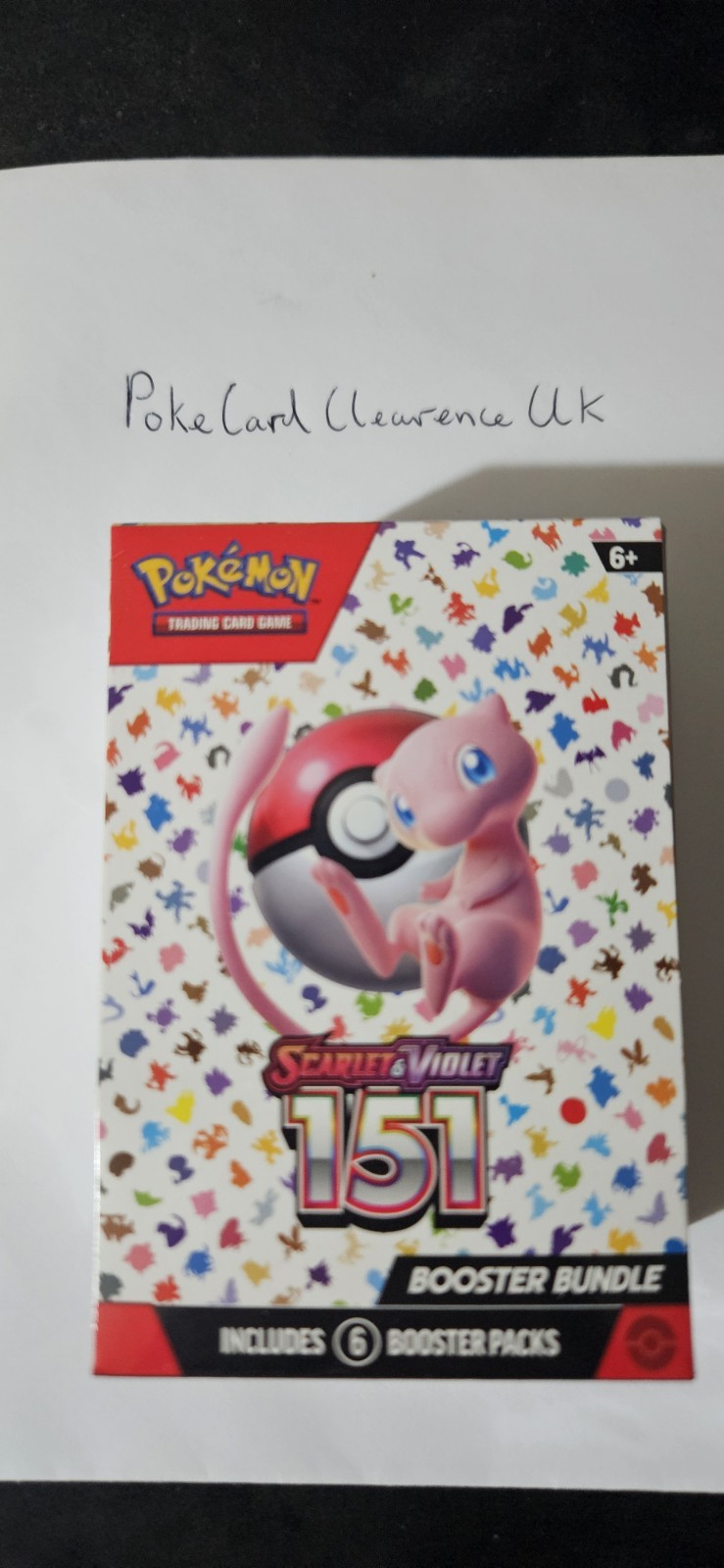 Pokémon TCG 151 Scarlet and Violet Booster Bundle Trading Cards Set - 6 Packs