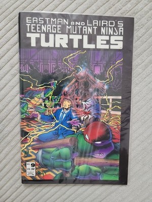 Teenage Mutant Ninja Turtles #9 Comic (Mirage Studios Comics, September 1986) VF