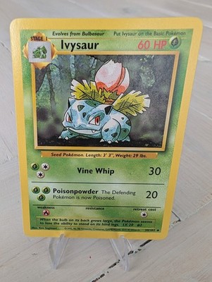Pokémon TCG Ivysaur Base Set 30/102 Regular Unlimited Uncommon, NM (Multiple)