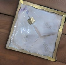 Vintage Men  s Handkerchief Set 3   White All Cotton   Embroidered  H    ...