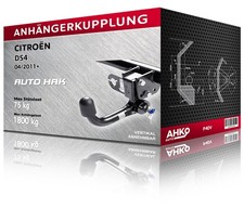 Anhängerkupplung für Citroën DS4, Bj. 04/2011- (P40V)