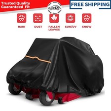 Zero-Turn Mower Cover, Heavy Duty 600D Polyester Oxford, UV, Dust, Dirt and Wind