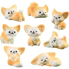 Mini Fuchs Figuren Tier Garten Dekor Moos Landschaft Handwerk