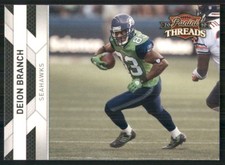 2010 Panini Threads #129 Deion Branch Seattle Seahawks 36872