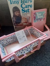 Tiny Tears Carry Set Boxed, Palitoy, Original Not For Resale Stamped 350/7799