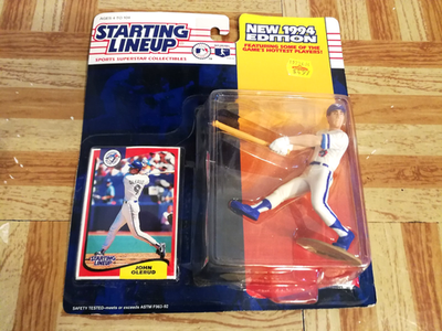 #ad 1994 Starting Lineup John Olerud Toronto Blue Jays SLU Figure Card Baseball $4.89