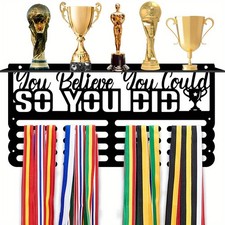 1set Iron Holder  Tray Medal Display Hanger Rack Medal Holder Frame