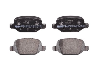 Bremsbelagsatz FERODO FDB1324, Hinten