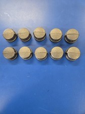 BLACK MALLEABLE IRON PIPE CAP - 3/4" NPT - LOT OF 10