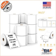 8400 Pcs 3 X 2 Direct Thermal Labels - Compatible With Zebra Rollo Printers 8400 Pcs 3 X 2 Direct Thermal Labels - Compatible With Zebra Rollo Printers