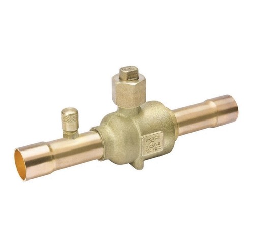 Mueller AQ17865 1-1/8" Brass Full Port Sweat Ball Valve