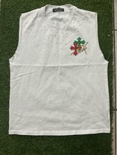 Custom Chrome Heart Sleeveless T-shirt