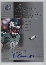 2009 SPx Super Scripts Brent Celek #S-BC Auto 0v1