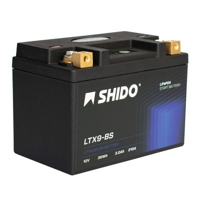 Shido Batterie 12V 3AH8AH YTX9-BS (für: Voge SR4 350 Luxury 23-25 )