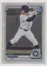 2020 Bowman Draft Chrome Refractor Kaden Polcovich #BD-18 qx7