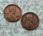 LOT of SEMI-KEY 1920 "S" (XF/FULL WHEAT LINES!) & 1930 "S" (Very Fine) Lincolns